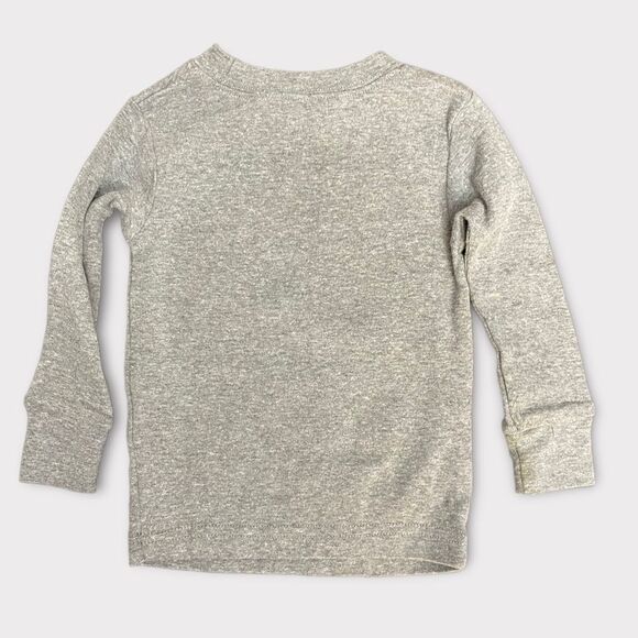 carter's | 3/$15 Gray Graphic Pj Shirt - Picture 2 of 3